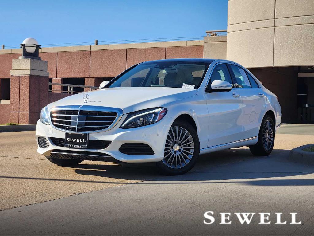 used 2015 Mercedes-Benz C-Class car, priced at $18,491