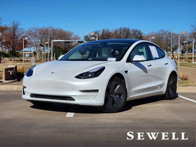 used 2023 Tesla Model 3 car, priced at $27,491