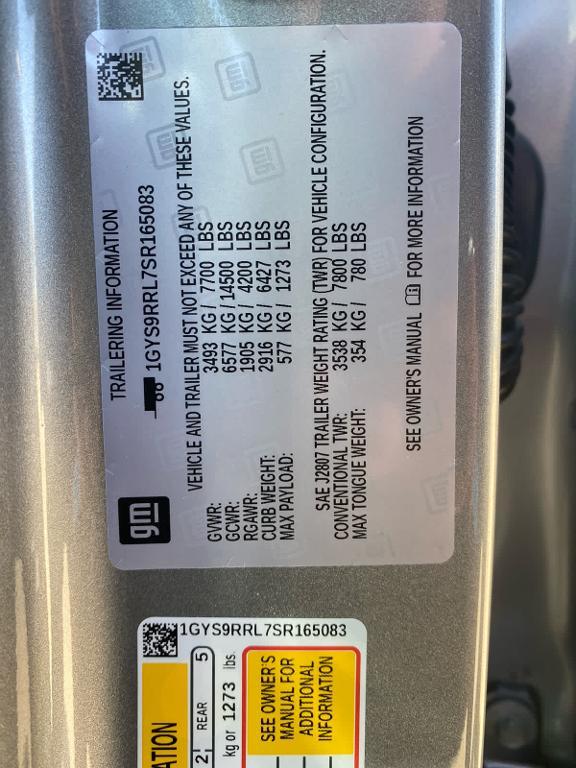 used 2025 Cadillac Escalade ESV car, priced at $132,996