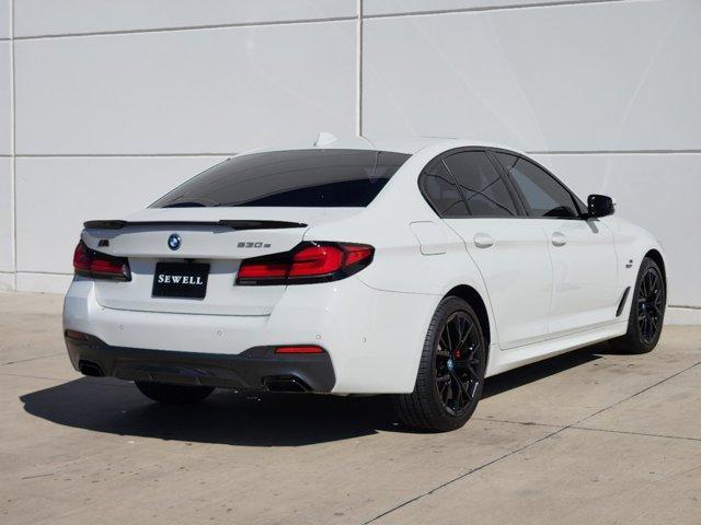 used 2022 BMW 530e car, priced at $40,491