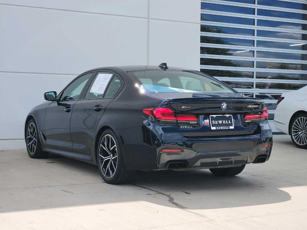 used 2023 BMW M550 car, priced at $63,990