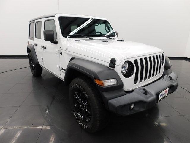 used 2020 Jeep Wrangler Unlimited car, priced at $33,291