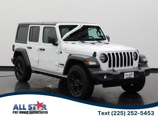 used 2020 Jeep Wrangler Unlimited car, priced at $33,291