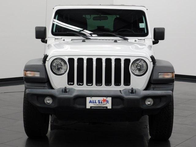 used 2020 Jeep Wrangler Unlimited car, priced at $33,291