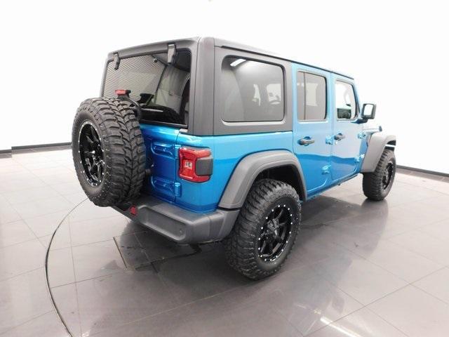 used 2020 Jeep Wrangler Unlimited car, priced at $34,420