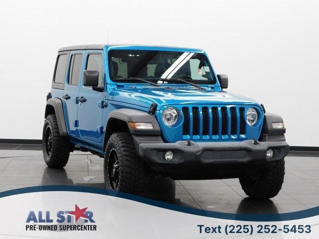 used 2020 Jeep Wrangler Unlimited car, priced at $34,420