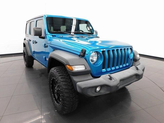 used 2020 Jeep Wrangler Unlimited car, priced at $34,420