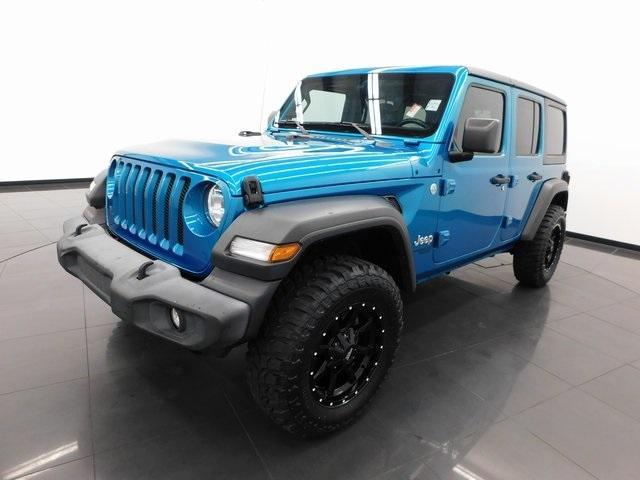 used 2020 Jeep Wrangler Unlimited car, priced at $34,420