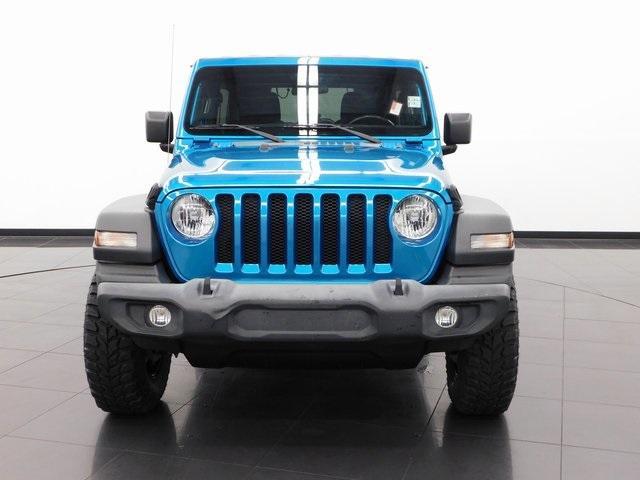 used 2020 Jeep Wrangler Unlimited car, priced at $34,420