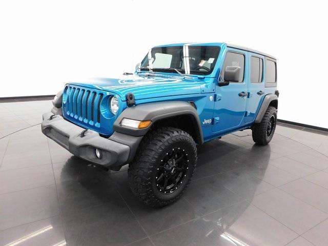 used 2020 Jeep Wrangler Unlimited car, priced at $34,420