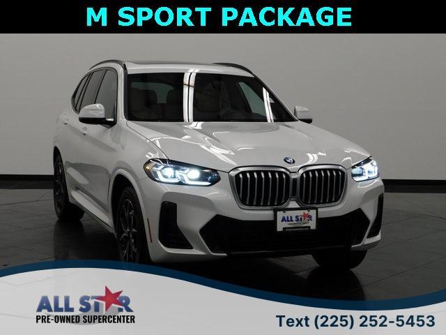 used 2022 BMW X3 car, priced at $41,874