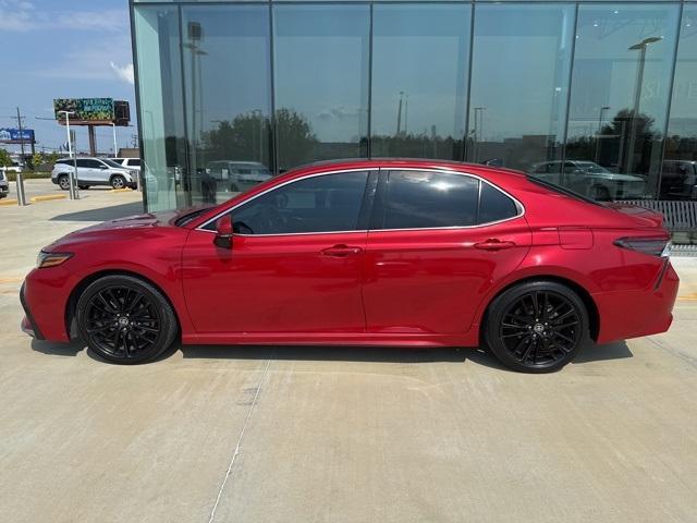 used 2021 Toyota Camry car, priced at $29,500