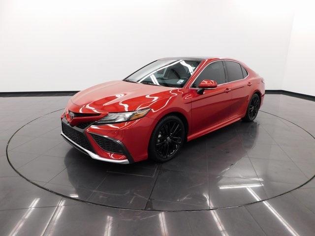 used 2021 Toyota Camry car, priced at $27,805