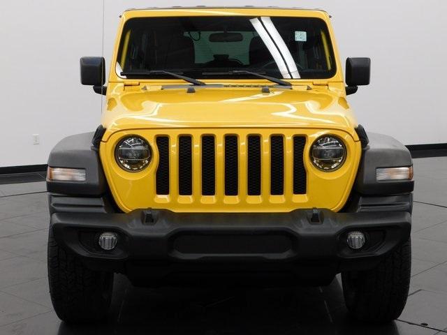 used 2021 Jeep Wrangler Unlimited car, priced at $34,980