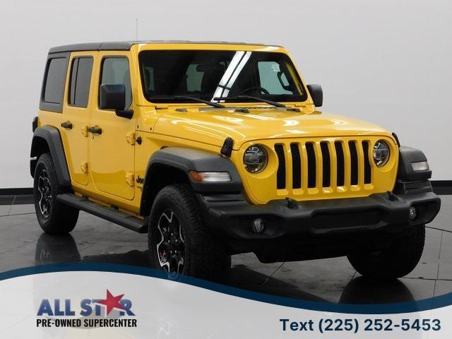 used 2021 Jeep Wrangler Unlimited car, priced at $34,980
