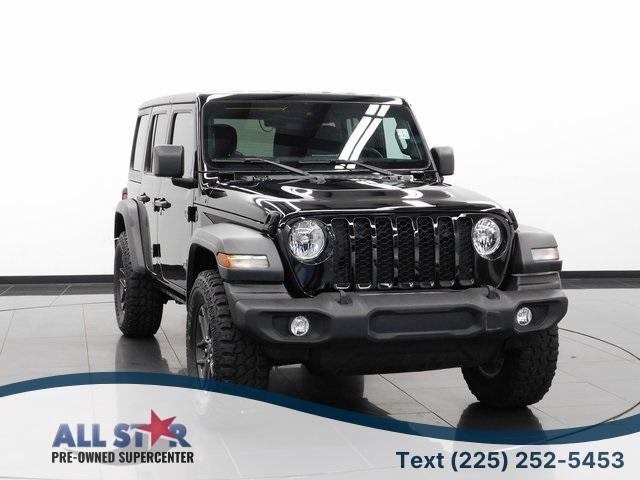 used 2024 Jeep Wrangler car, priced at $36,600