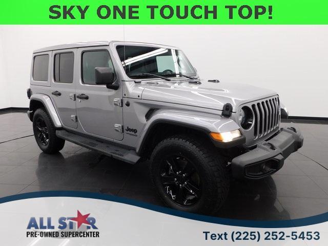 used 2021 Jeep Wrangler Unlimited car, priced at $41,024