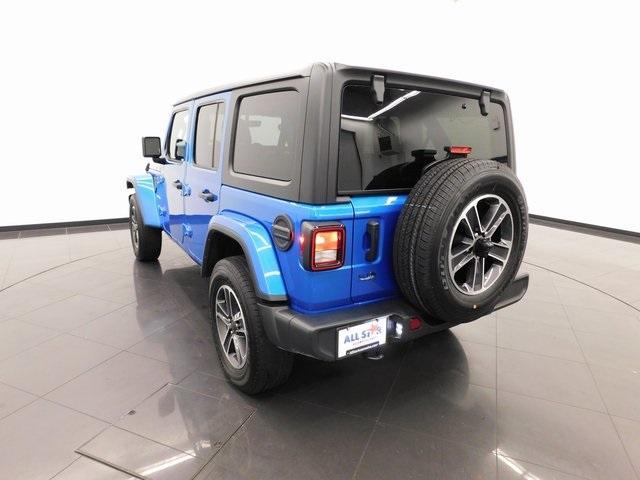 used 2023 Jeep Wrangler car, priced at $38,605