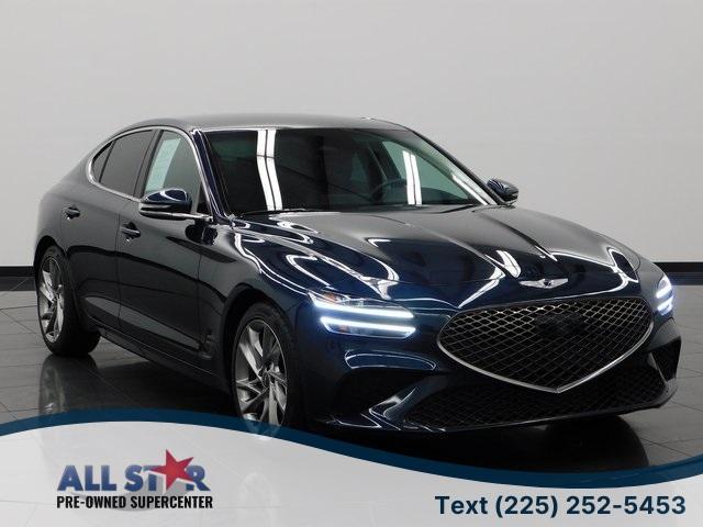 used 2022 Genesis G70 car, priced at $27,413