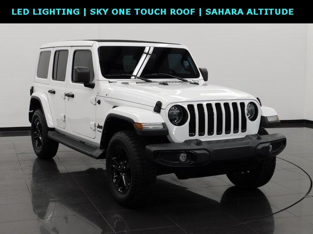 used 2021 Jeep Wrangler Unlimited car, priced at $38,530