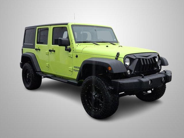 used 2017 Jeep Wrangler Unlimited car, priced at $24,500