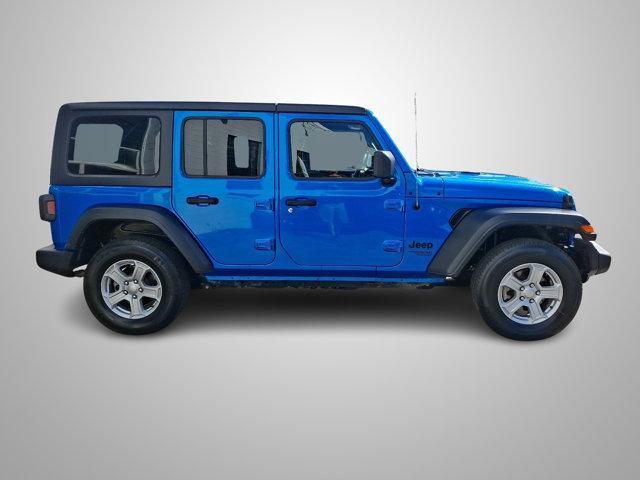 used 2021 Jeep Wrangler Unlimited car, priced at $32,500