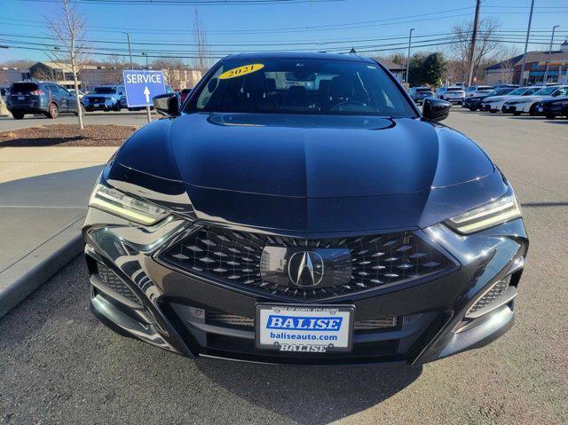 used 2021 Acura TLX car, priced at $32,095