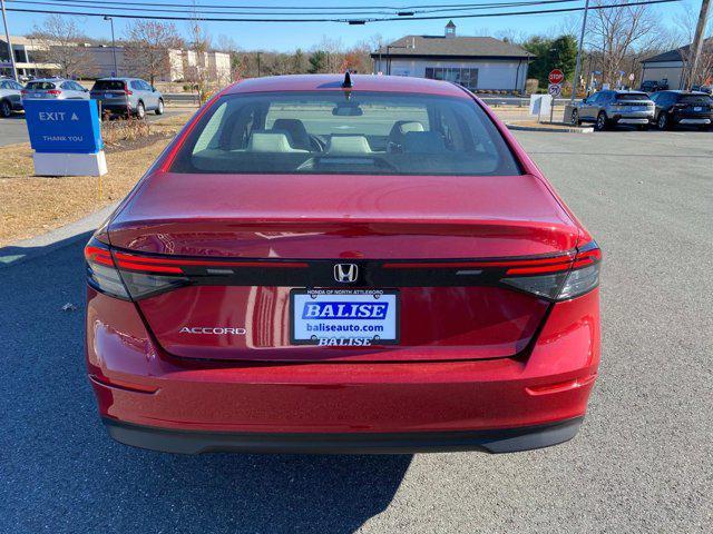 new 2025 Honda Accord car, priced at $32,110