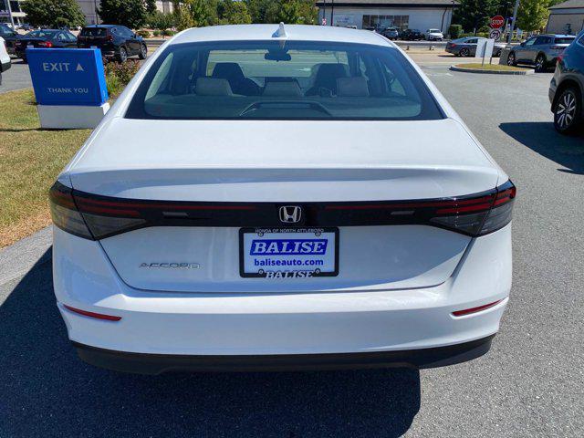 new 2024 Honda Accord car, priced at $31,460