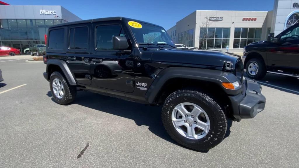 used 2021 Jeep Wrangler Unlimited car, priced at $33,988