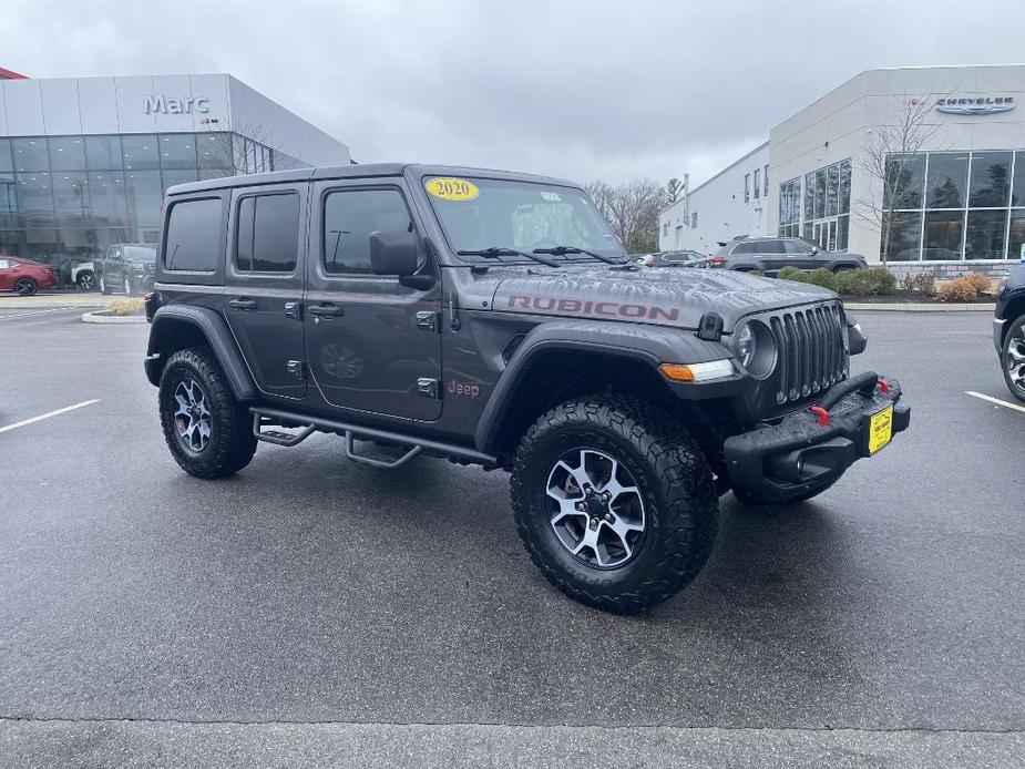 used 2020 Jeep Wrangler Unlimited car, priced at $44,345