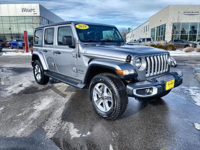 used 2020 Jeep Wrangler Unlimited car, priced at $29,873