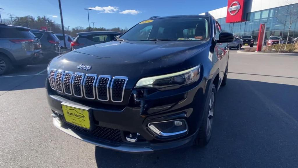 used 2021 Jeep Cherokee car, priced at $26,392