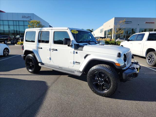 used 2020 Jeep Wrangler Unlimited car, priced at $35,537