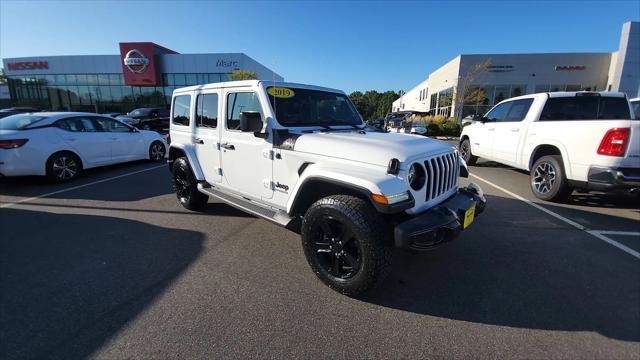 used 2020 Jeep Wrangler Unlimited car, priced at $35,537