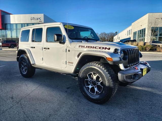 used 2021 Jeep Wrangler Unlimited car, priced at $41,213