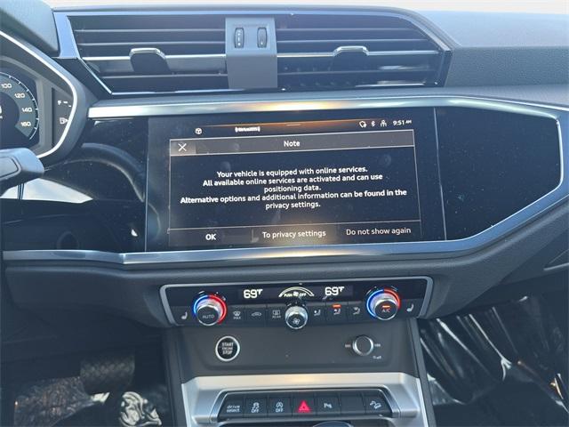 used 2024 Audi Q3 car, priced at $33,900