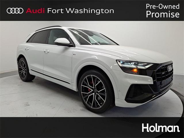 used 2019 Audi Q8 car, priced at $43,758