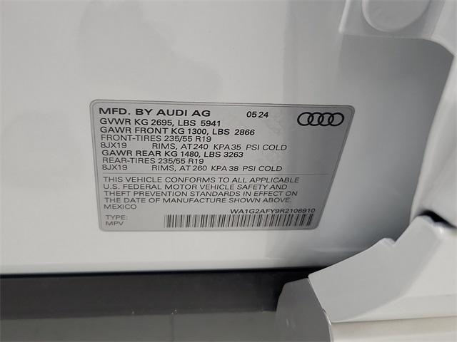 new 2024 Audi Q5 e car, priced at $61,240