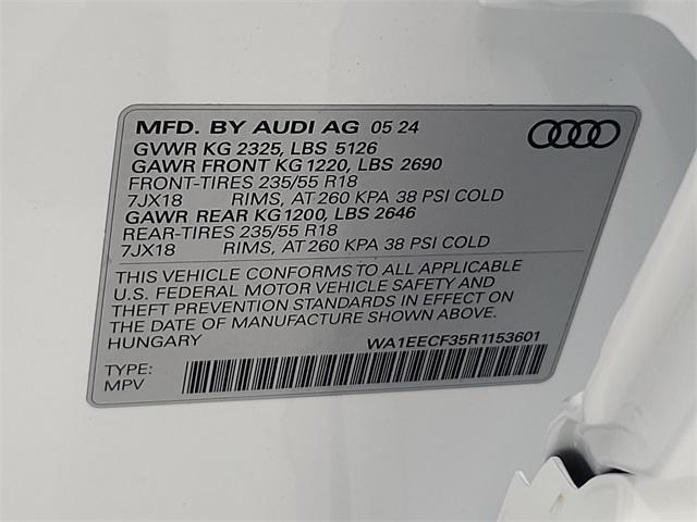 new 2024 Audi Q3 car, priced at $46,745