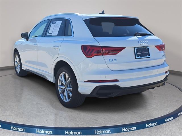 used 2024 Audi Q3 car, priced at $28,250