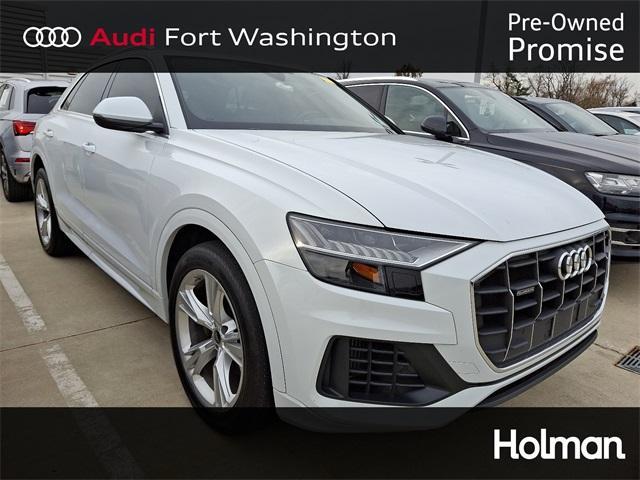 used 2023 Audi Q8 car, priced at $52,700