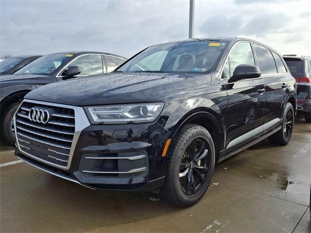 used 2018 Audi Q7 car, priced at $18,500