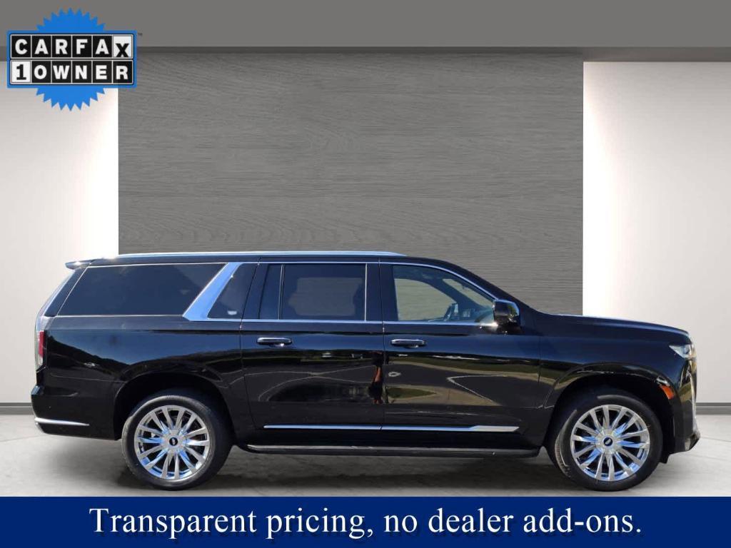 used 2023 Cadillac Escalade ESV car, priced at $57,373