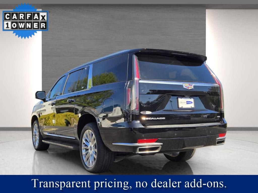 used 2023 Cadillac Escalade ESV car, priced at $57,373