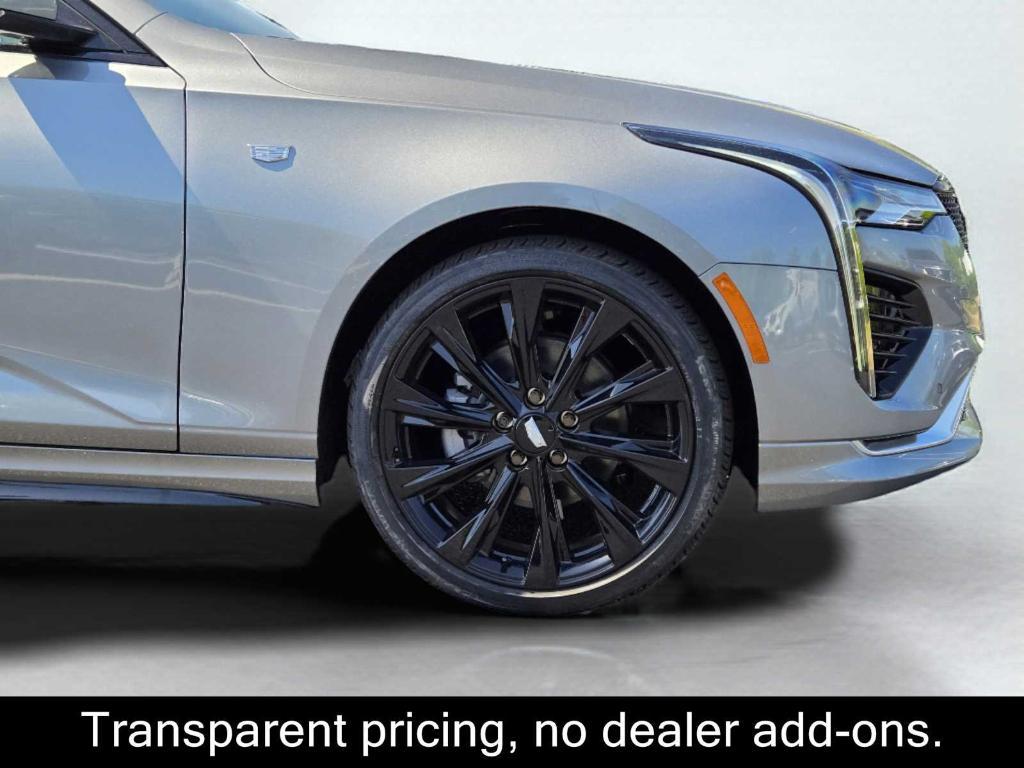new 2025 Cadillac CT4 car, priced at $51,260