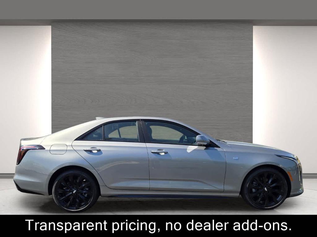 new 2025 Cadillac CT4 car, priced at $51,260