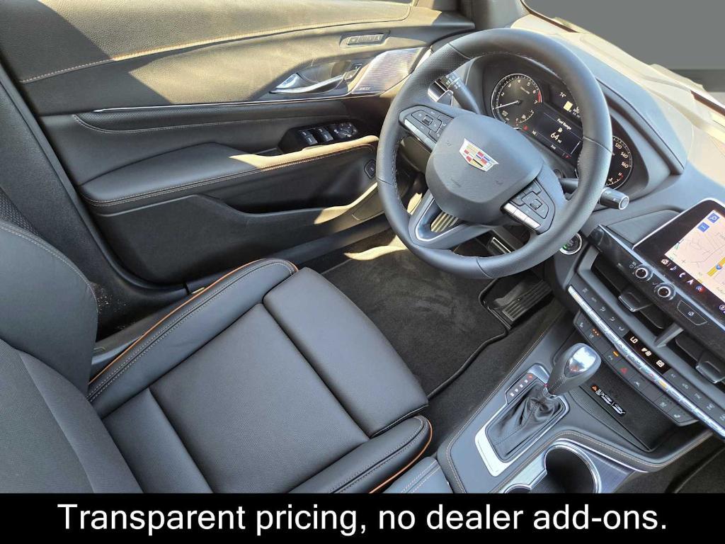 new 2025 Cadillac CT4 car, priced at $51,260