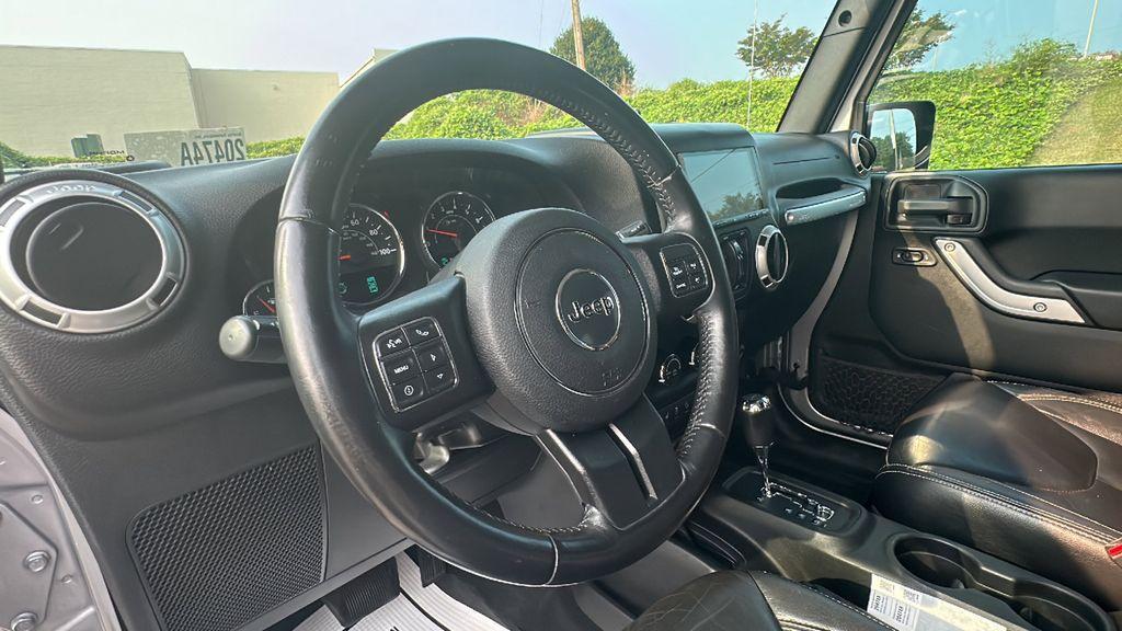 used 2016 Jeep Wrangler Unlimited car, priced at $21,988