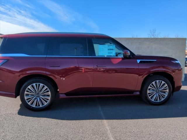 new 2025 INFINITI QX80 car, priced at $85,371